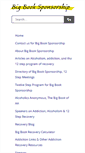 Mobile Screenshot of bigbooksponsorship.org